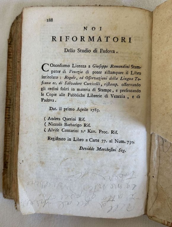 REGOLE ED OSSERVAZIONI DELLA LINGUA TOSCANA RIDOTTE A METODO | Immagine Gallery 5