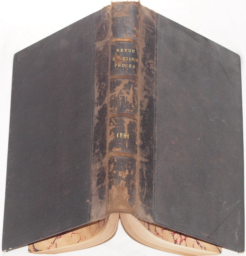 REVUE DES GRANDS PROCES CONTEMPORAINS DIRECTEUR: GASTON LEBRE TOME IX …