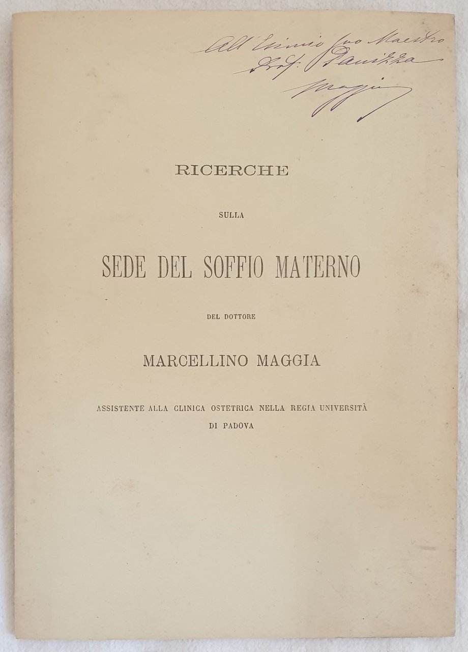 RICERCHE SULLA SEDE DEL SOFFIO MATERNO