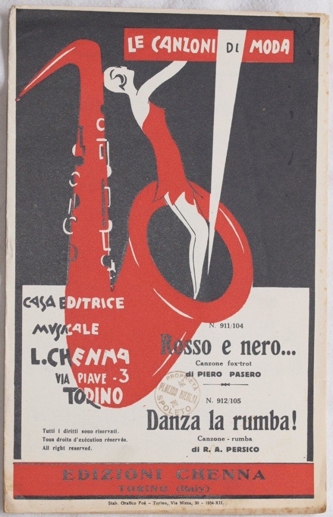 ROSSO E NERO. - DANZA LA RUMBA!
