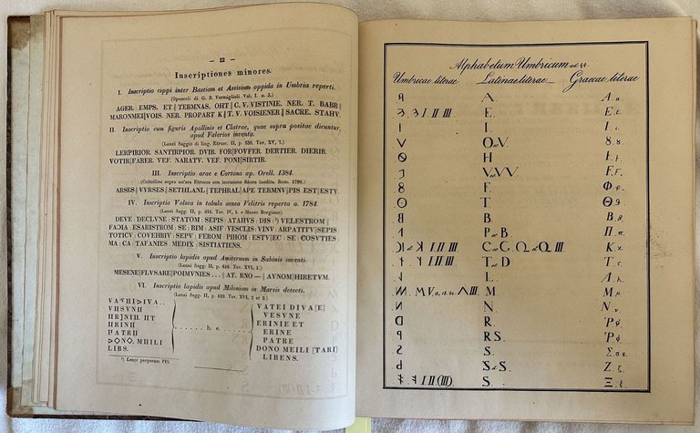 RUDIMENTA LINGUAE UMBRICAE EX INSCRIPTIONIBUS ANTIQUIS ENODATA PARTICULA I FUNDAMENTA …