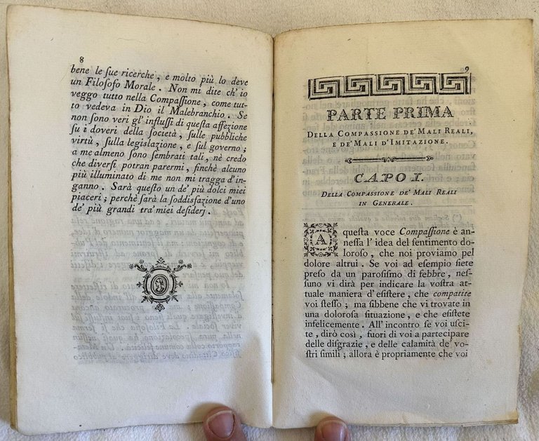 SAGGIO ANALITICO SU LA COMPASSIONE