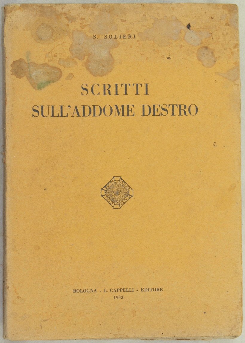 SCRITTI SULL'ADDOME DESTRO