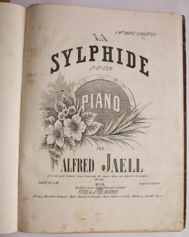 SPARTITI PER PIANOFORTE