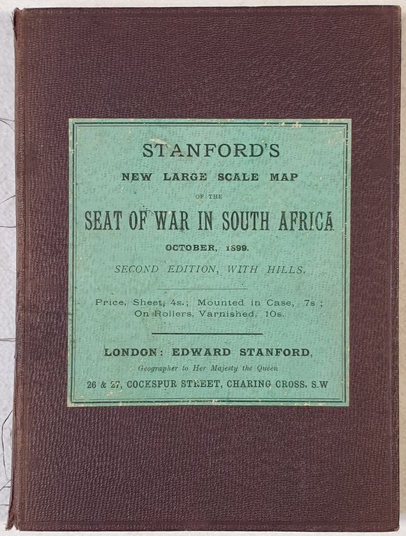 STANFORD’S NEW LARGE SCALE MAP OF THE SEAT OF WAR …