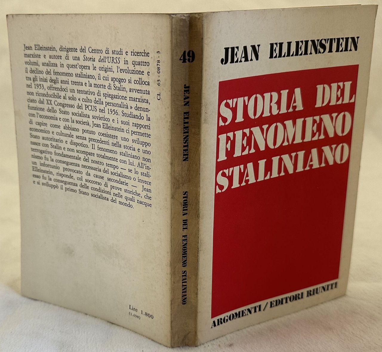 STORIA DEL FENOMENO STALINIANO
