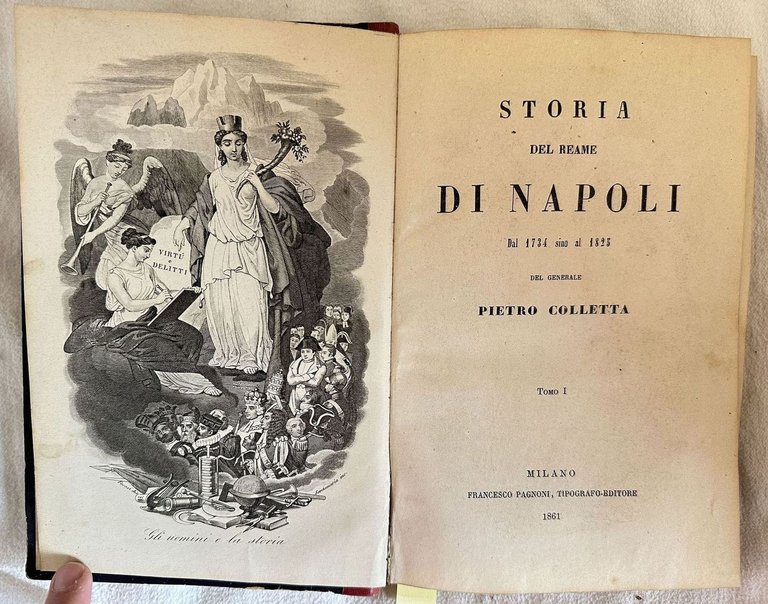 STORIA DEL REAME DI NAPOLI DAL 1734 SINO AL 1825