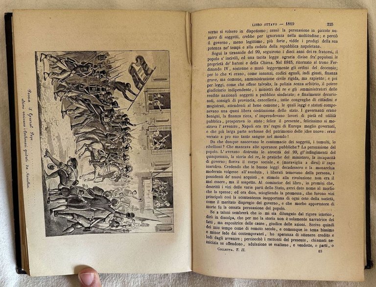 STORIA DEL REAME DI NAPOLI DAL 1734 SINO AL 1825