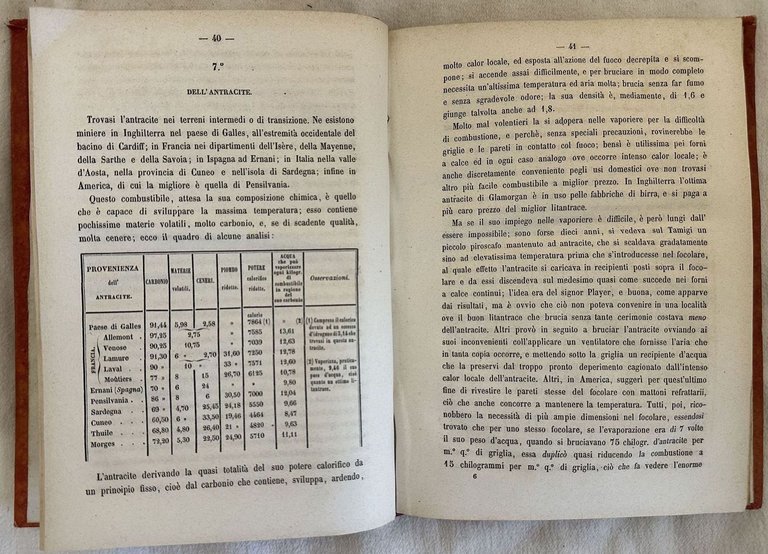 SUI COMBUSTILI E SUL MIGLIOR MODO DI ADOPERARLI NELLE MACCHINE …