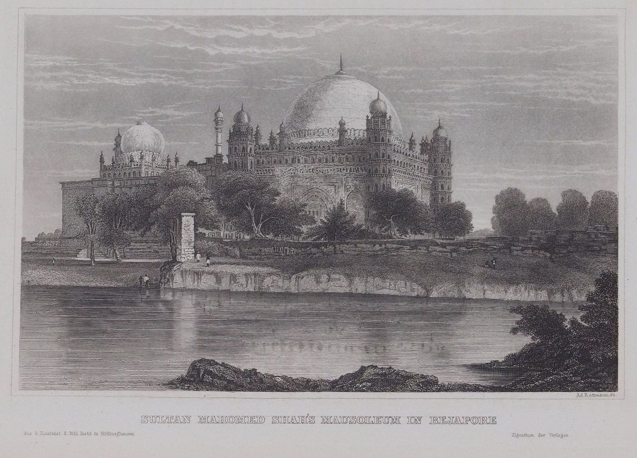 SULTAN MAHOMED SHAH'S MAUSOLEUM IN BEJAPORE