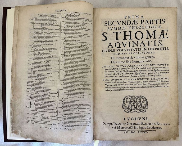 SUMMA THEOLOGICA S. THOMAE AQUINATIS DIVINAE VOLUNTATIS INTERPRETIS ORDINIS PRAEDICATORUM …