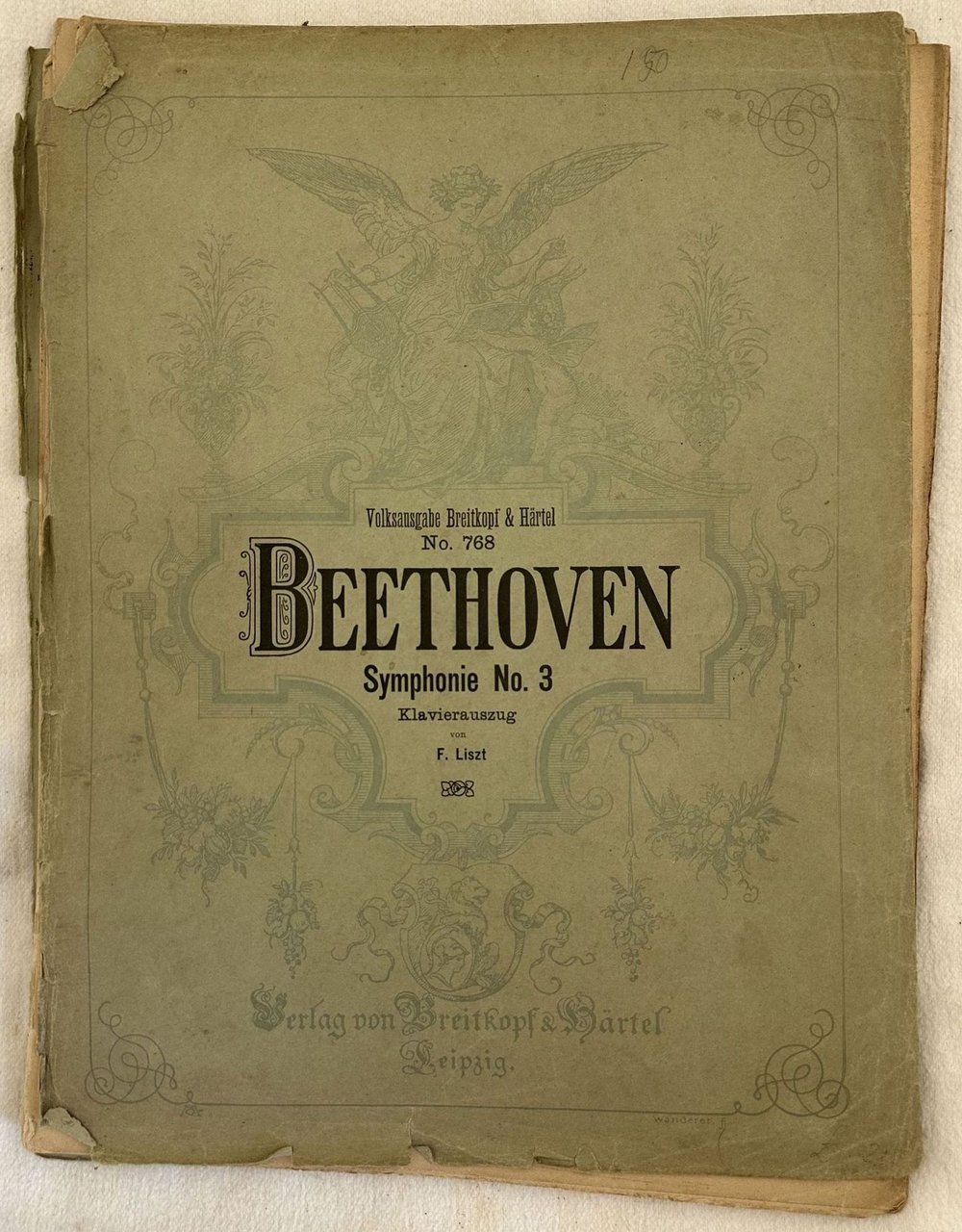 SYMPHONIEN KLAVIERAUSZUG HANS VON BULOW GEWIDMEL VON FRANZ LISZT | Immagine principale