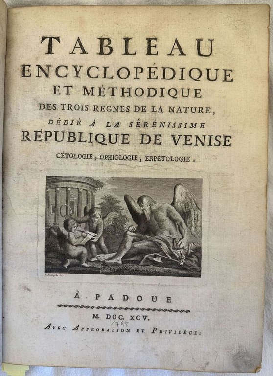 TABLEAU ENCYCLOPEDIQUE ET METHODIQUE DES TROIS REGNES DE LA NATURE …