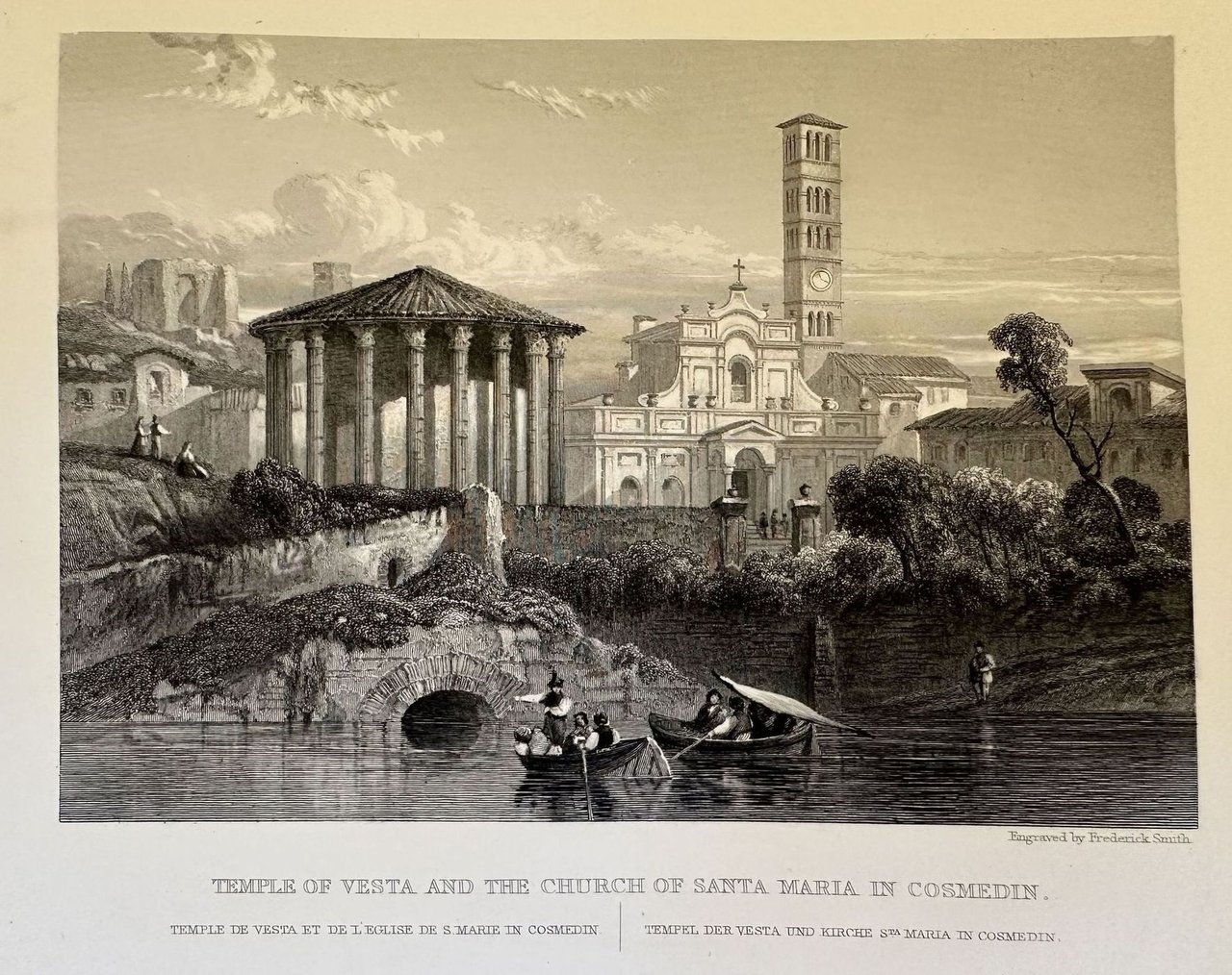 TEMPLE OF VESTA AND THE CHURCH OF SANTA MARIA IN …