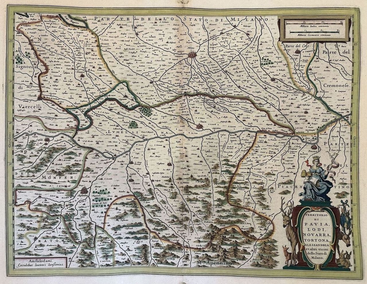 TERRITORIO DI PAVIA, LODI, NOVARRA, TORTONA, ALESSANDRIA ET ALTRI VICINI …