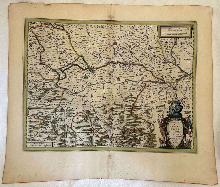 TERRITORIO DI PAVIA, LODI, NOVARRA, TORTONA, ALESSANDRIA ET ALTRI VICINI …