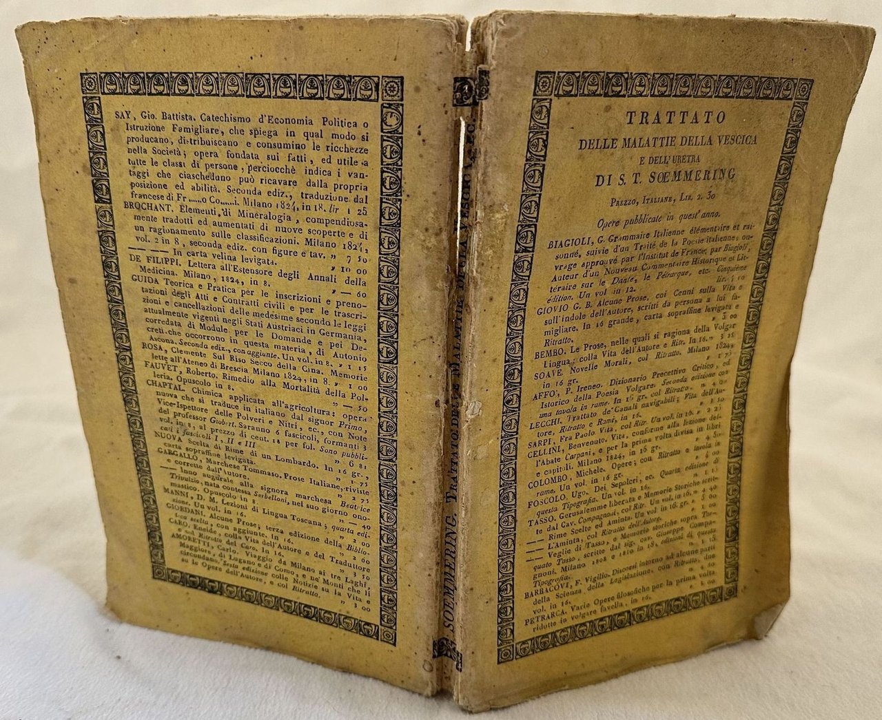 TRATTATO DELLE MALATTIE DELLA VESCICA E DELL'URETRA CONSIDERATE PARTICOLARMENTE NEI …