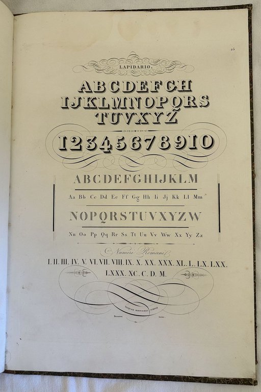 TRATTATO DI CALLIGRAFIA ANALITICAMENTE ESPOSTO E DEDICATO AI SUOI CARI … | Immagine Gallery 6