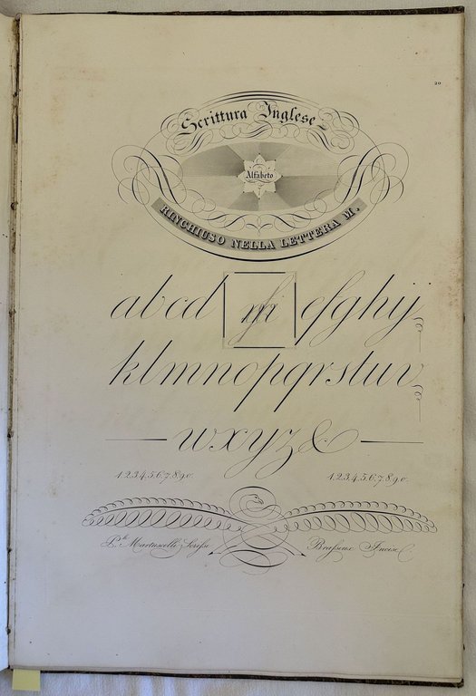 TRATTATO DI CALLIGRAFIA ANALITICAMENTE ESPOSTO E DEDICATO AI SUOI CARI … | Immagine Gallery 5