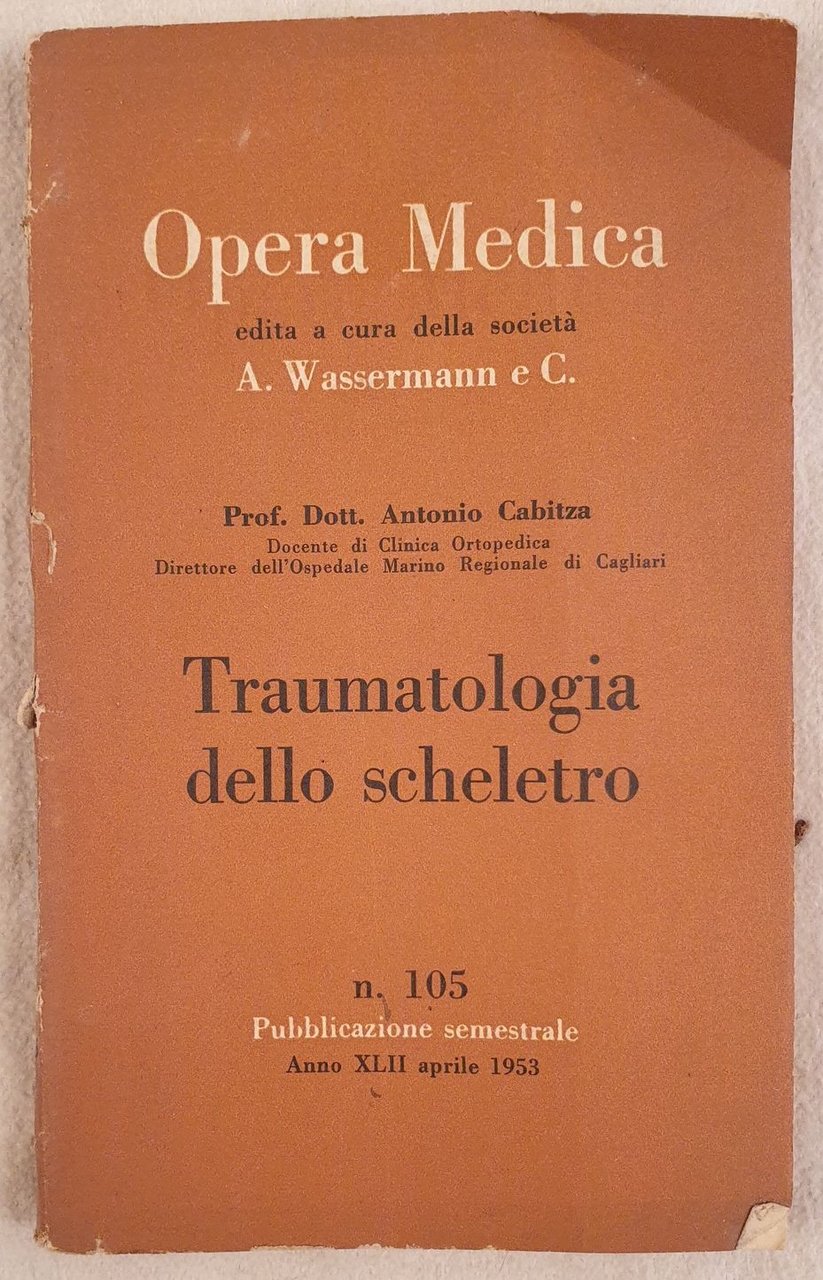 TRAUMATOLOGIA DELLO SCHELETRO