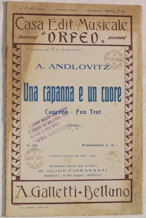 UNA CAPANNA E UN CUORE | Immagine principale