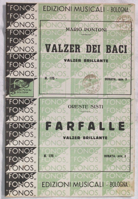 VALZER DEI BACI - FARFALLE