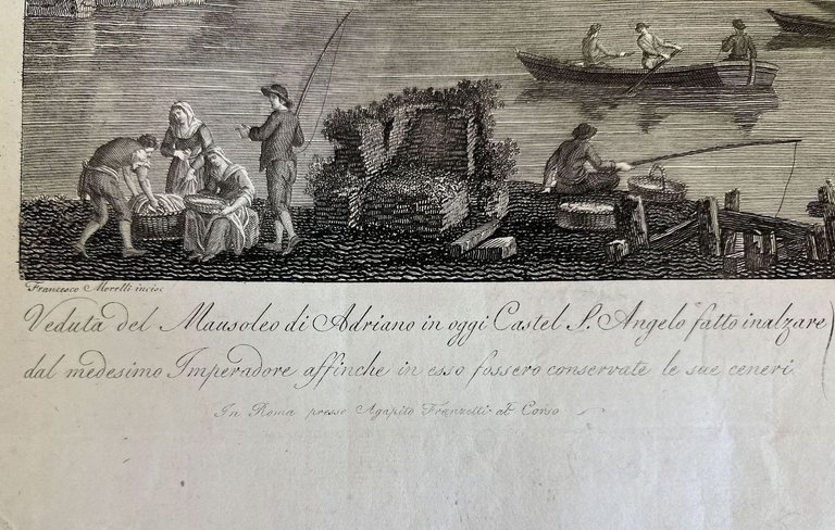 VEDUTA DEL MAUSOLEO DI ADRIANO OGGI CASTEL S. ANGELO FATTO … | Immagine Gallery 7