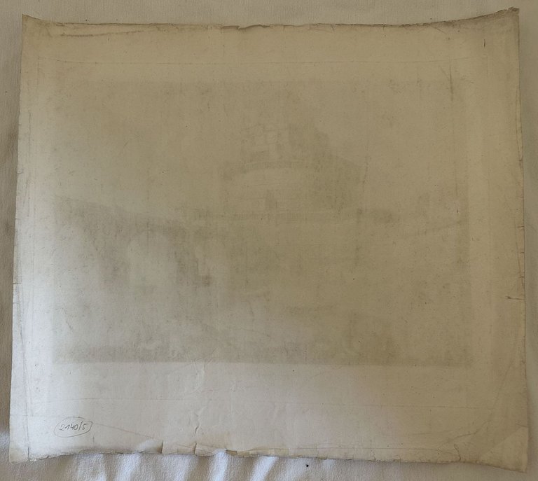 VEDUTA DEL MAUSOLEO DI ADRIANO OGGI CASTEL S. ANGELO FATTO … | Immagine Gallery 8