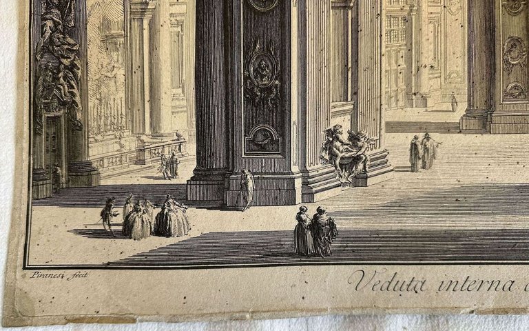 VEDUTA INTERNA DELLA BASILICA DI S. PIETRO IN VATICANO | Immagine Gallery 3