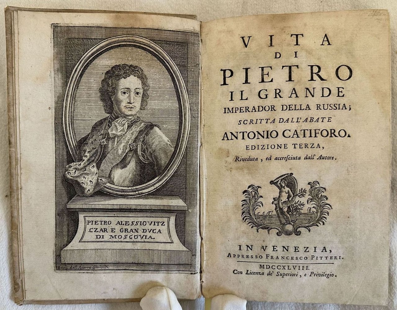 VITA DI PIETRO IL GRANDE IMPERADOR DELLA RUSSIA | Immagine principale