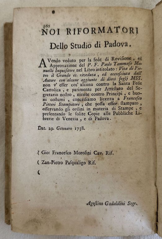 VITA DI PIETRO IL GRANDE IMPERADOR DELLA RUSSIA | Immagine Gallery 3
