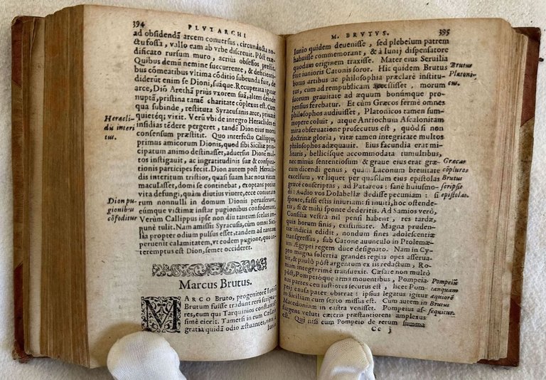 VITARUM PLUTARCHI EPITOME HOC EST GRAECORUM ET ROMANORUM ILLUSTRIUM RES … | Immagine Gallery 3