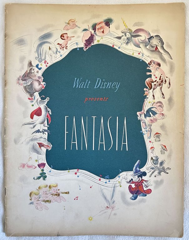 WALT DISNEY'S FANTASIA IN TECHNICOLOR AND FANTASOUND COPYRIGHT 1940 BY … | Immagine Gallery 1