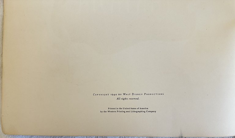 WALT DISNEY'S FANTASIA IN TECHNICOLOR AND FANTASOUND COPYRIGHT 1940 BY … | Immagine Gallery 7