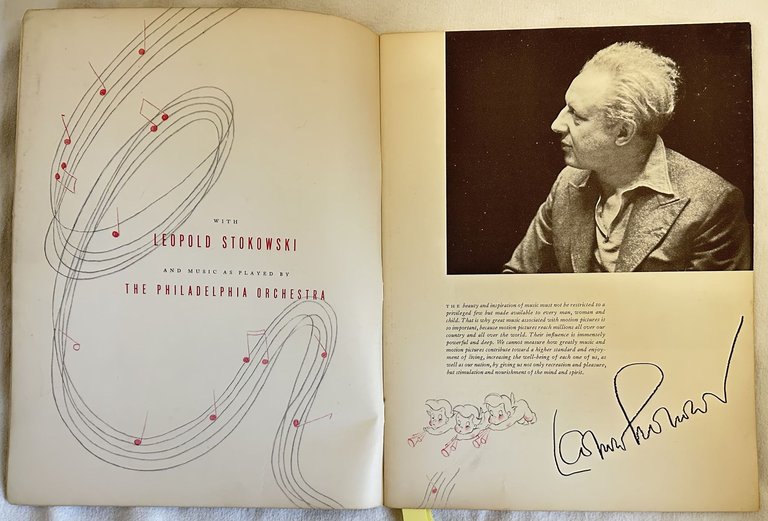 WALT DISNEY'S FANTASIA IN TECHNICOLOR AND FANTASOUND COPYRIGHT 1940 BY … | Immagine Gallery 8