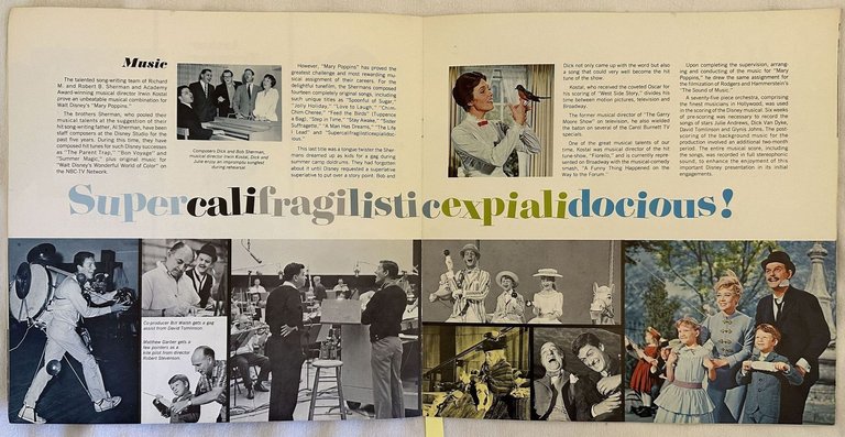 WALT DISNEY'S MARY POPPINS 1964 WALT DISNEY'S PRODUCTIONS | Immagine Gallery 3