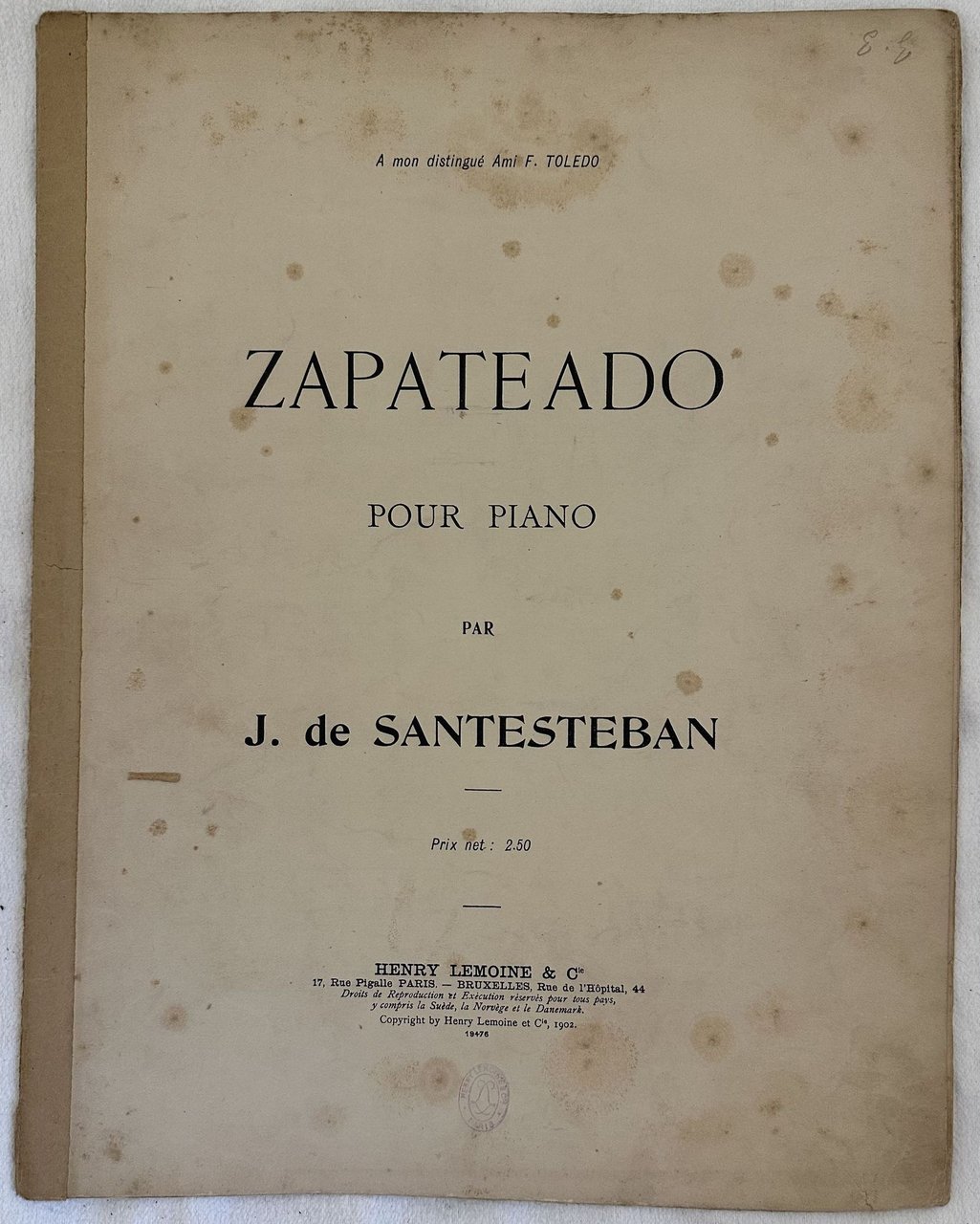ZAPATEADO POUR PIANO