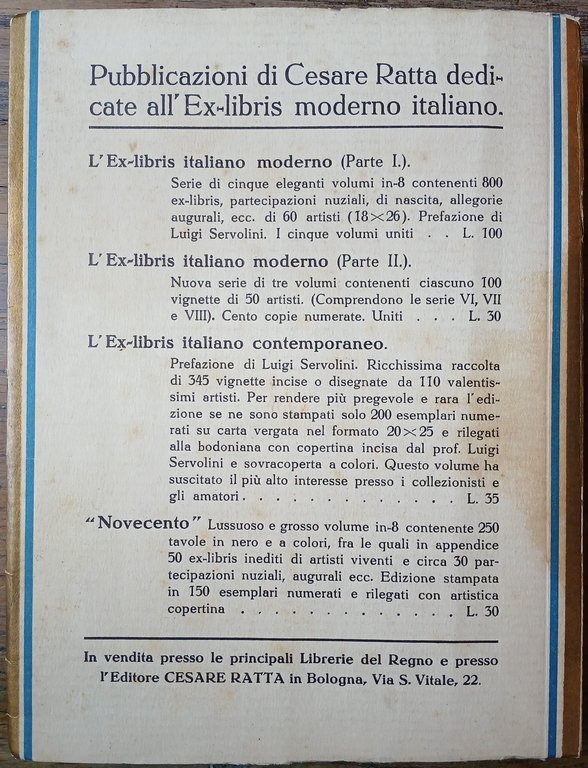 125 Ex Libris di Francesco Gamba. Con prefazione di Giorgio …