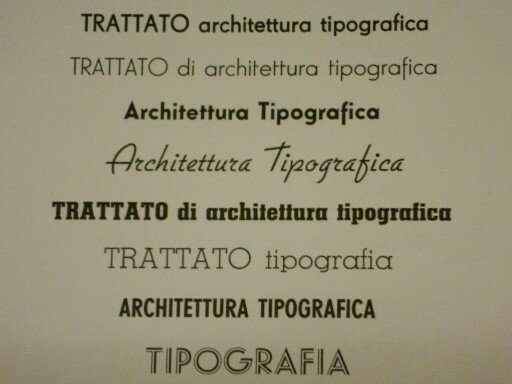 Trattato di architettura tipografica. | Immagine Gallery 1
