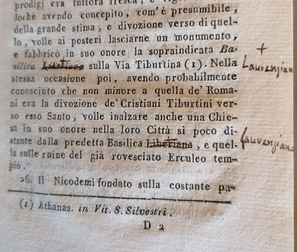 Storia di Tivoli. Dalla sua origine fino al secolo XVII.