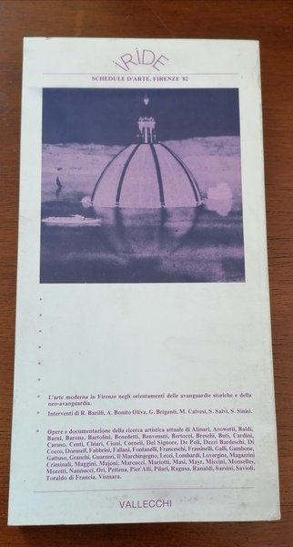 Iride. Schedule d'arte. Firenze '82.