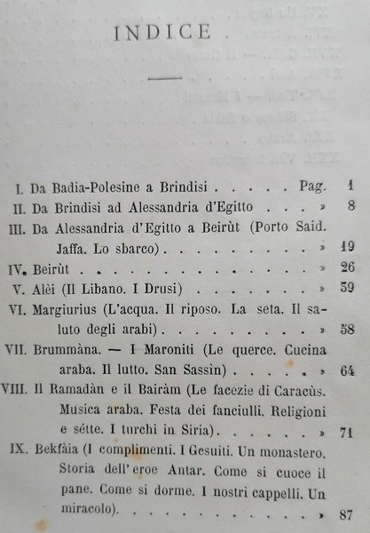 Su e giù per la Siria. Note e schizzi.