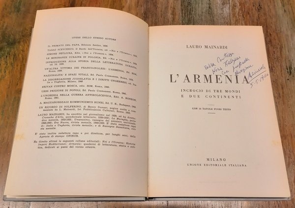 L' Armenia, incrocio di tre mondi e due continenti.