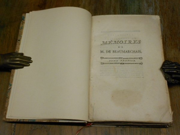 Mémoires de M. de Beaumarchais.