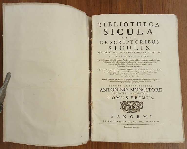 Bibliotheca Sicula, sive de Scriptoribus siculis, qui tum vetera, tum …