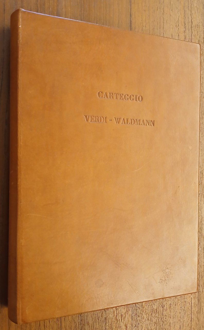 “Carteggio fra Giuseppe Verdi e Maria Waldmann Massari dal 1873 … | Immagine principale