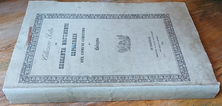 “Collezione scelta dei Monumenti sepolcrali del Comune Cimitero di Bologna” | Immagine Gallery 3