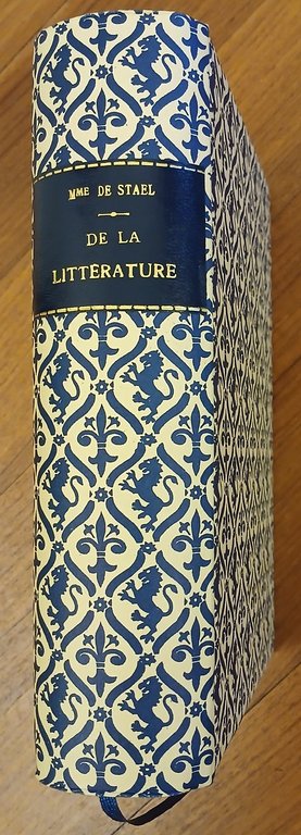 De la littérature considérée dans ses rapports avec les institutions …