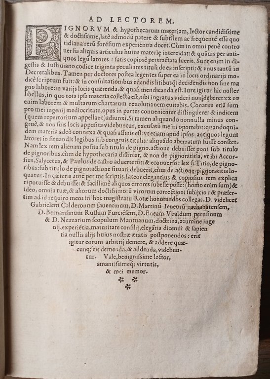De pignoribus et hypothecis. | Immagine Gallery 4