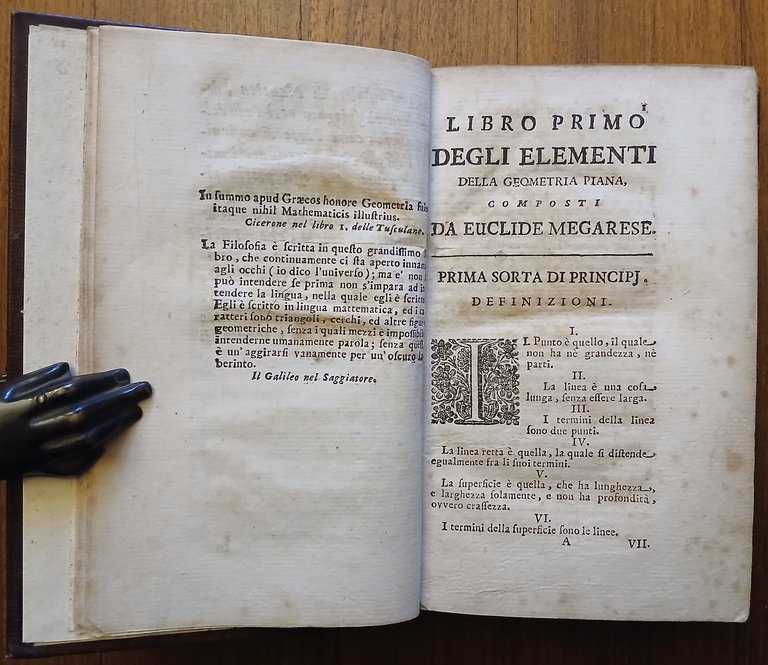 Degli elementi della geometria piana composti da Euclide Megarese, e … | Immagine Gallery 6